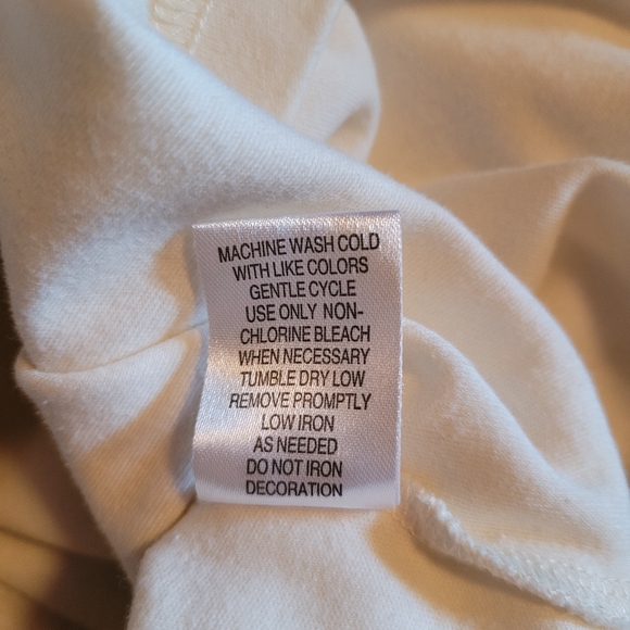 Rebecca Malone Women's Embellished Short Sleeve Top Sz L - Picture 6 of 6